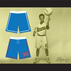 Kenny Scolari 23 Milwaukee Beers BASEketball Blue Basketball Shorts