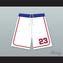 Load image into Gallery viewer, Kenny Scolari 23 Milwaukee Beers BASEketball White Basketball Shorts 2