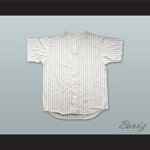 Load image into Gallery viewer, 2 Legit White Pinstriped Baseball Jersey
