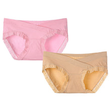 Load image into Gallery viewer, 2Pcs/lot Maternity Panties Pregnancy Underwear Belly Support Briefs For Pregnant Women Low Waist UnderPants Panty XXL XXXL