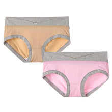 Load image into Gallery viewer, 2Pcs/lot Maternity Panties Pregnancy Underwear Belly Support Briefs For Pregnant Women Low Waist UnderPants Panty XXL XXXL