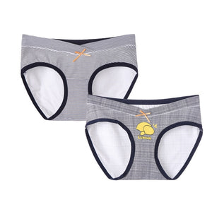 2Pcs/lot Maternity Panties Pregnancy Underwear Belly Support Briefs For Pregnant Women Low Waist UnderPants Panty XXL XXXL