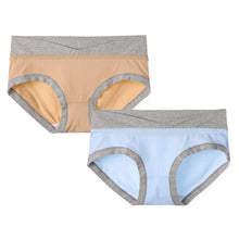 Load image into Gallery viewer, 2Pcs/lot Maternity Panties Pregnancy Underwear Belly Support Briefs For Pregnant Women Low Waist UnderPants Panty XXL XXXL