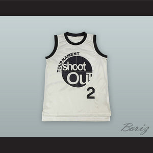 2Pac Tournament Shoot Out White Basketball Jersey