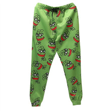 Load image into Gallery viewer, 3D Pepe The Frog Joggers Pants Men/Women Funny Cartoon Sweatpants 2019 New Trousers Jogger Pants Elastic Waist Pants Dropship