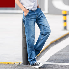 Load image into Gallery viewer, 40 42 44 46 48 oversized size high quality cotton stretch jeans 2020 spring brand clothing men's fashion denim trousers big size