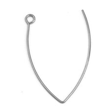 Load image into Gallery viewer, 40pcs Stainless Steel French-style Ear Hook V Shape DIY Fashion Earring Accessories Jewelry Making Findings Accessories Not Fade