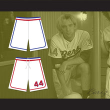 Load image into Gallery viewer, Joe Cooper 44 Milwaukee Beers BASEketball White Basketball Shorts 1