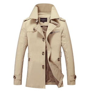 4XL 5XL Men's Autumn Winter Parka Coat Brand Jacket Men Pure color Embroidery Outdoors Military Jacket Men Plus size 5973
