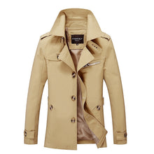 Load image into Gallery viewer, 4XL 5XL Men&#39;s Autumn Winter Parka Coat Brand Jacket Men Pure color Embroidery Outdoors Military Jacket Men Plus size 5973