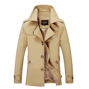 4XL 5XL Men's Autumn Winter Parka Coat Brand Jacket Men Pure color Embroidery Outdoors Military Jacket Men Plus size 5973