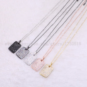 5 strands rectangle necklace sparkly wholesale jewelry necklace 18" costume jewelry  stone gems jewelry gift for women 3526