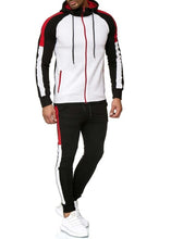 Load image into Gallery viewer, 5XL Big Size Mens Tracksuits 2020 Men's Clothing Hooded Red Stripe Spring Men's Sports Suit Casual Tracksuit Men Sweat New