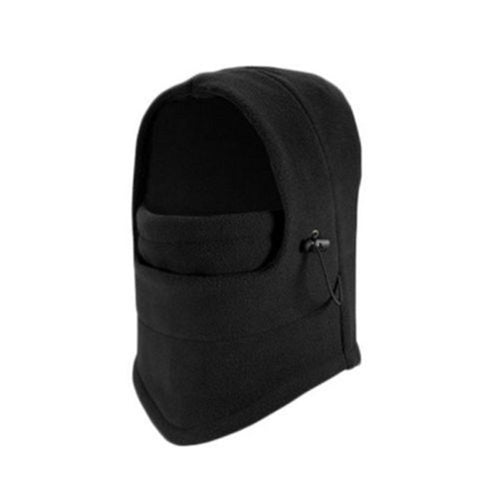 6 In 1 Mens Winter Fleece Thermal Balaclava Ski Snood Hood Neck Warmer Hat