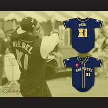 Load image into Gallery viewer, Wrestler Diesel XI Awayboys Baseball Jersey 6th Annual Rock N&#39; Jock Softball Challenge 1995