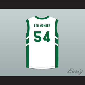 Antoine '8th Wonder' Scott 54 White Basketball Jersey Dennis Rodman's Big Bang in PyongYang