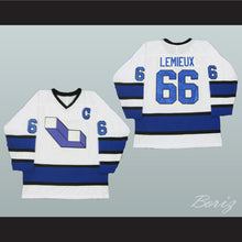 Load image into Gallery viewer, Mario Lemieux 66 Laval Voisins Hockey Jersey