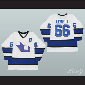 Mario Lemieux 66 Laval Voisins Hockey Jersey