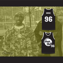 Load image into Gallery viewer, Tupac Shakur Birdie 96 Tournament Shoot Out Birdmen Basketball Jersey Above The Rim