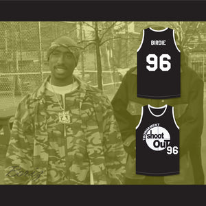 Tupac Shakur Birdie 96 Tournament Shoot Out Birdmen Basketball Jersey Above The Rim