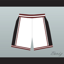 Load image into Gallery viewer, Panthers High School White Basketball Shorts Above The Rim