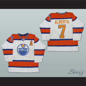 1972–73 Alberta Oilers Hockey Jersey