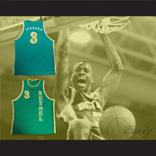 Load image into Gallery viewer, Allen Iverson 3 Bethel High School Green Basketball Jersey