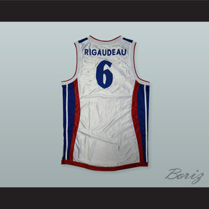 Antoine Rigaudeau 6 Eurobasket France Basketball Jersey