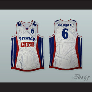 Antoine Rigaudeau 6 Eurobasket France Basketball Jersey