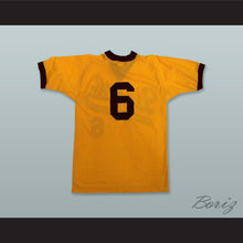 Load image into Gallery viewer, ASU Sun Devils 6 Yellow Gold Pullover Baseball Jersey