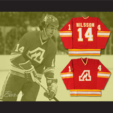 Load image into Gallery viewer, Kent Nilsson 14 Atlanta Flames Red Hockey Jersey