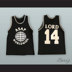 A$AP Rocky 14 Ferg Trap Lord Worldwide Basketball Jersey