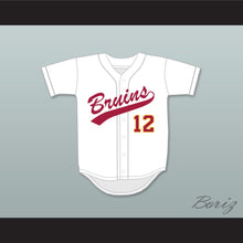 Load image into Gallery viewer, Aaron Hicks 12 Woodrow Wilson Classical High School Bruins White Baseball Jersey 2