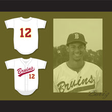 Load image into Gallery viewer, Aaron Hicks 12 Woodrow Wilson Classical High School Bruins White Baseball Jersey 1