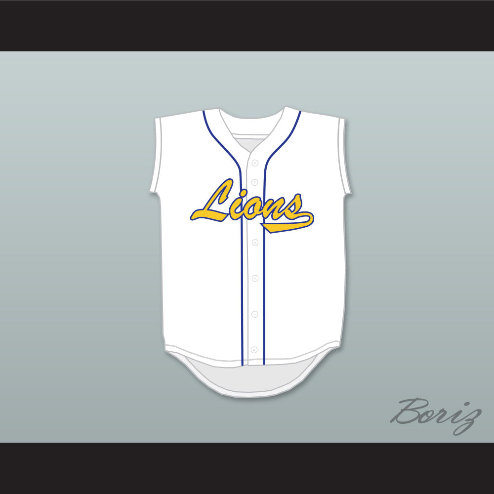 Aaron Judge 19 Linden High School Lions White Baseball Jersey 2