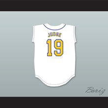 Load image into Gallery viewer, Aaron Judge 19 Linden High School Lions White Baseball Jersey 2