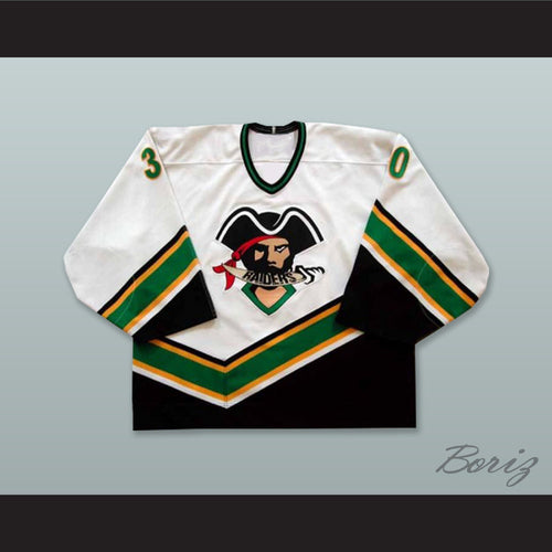 Aaron Sorochan 30 Prince Albert Raiders White Hockey Jersey