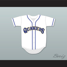 Load image into Gallery viewer, Adam Goldberg 10 William Penn Academy Quakers White Baseball Jersey