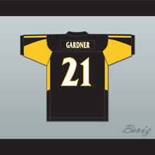 Load image into Gallery viewer, Ahmad Gardner 17 Martin Luther King High School Crusaders Black Football Jersey 2