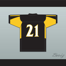 Load image into Gallery viewer, Ahmad Gardner 17 Martin Luther King High School Crusaders Black Football Jersey 1