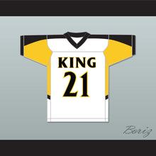 Load image into Gallery viewer, Ahmad Gardner 17 Martin Luther King High School Crusaders White Football Jersey 1