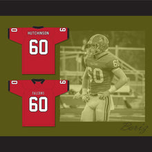 Load image into Gallery viewer, Aidan Hutchinson 60 Divine Child High School Falcons Red Football Jersey 2