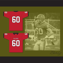 Load image into Gallery viewer, Aidan Hutchinson 60 Divine Child High School Falcons Red Football Jersey 1