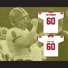 Load image into Gallery viewer, Aidan Hutchinson 60 Divine Child High School Falcons White Football Jersey 2