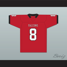Load image into Gallery viewer, Aidan Hutchinson 8 Divine Child High School Falcons Red Football Jersey 2