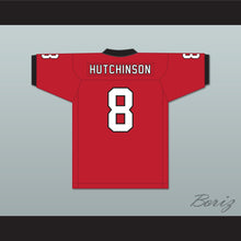 Load image into Gallery viewer, Aidan Hutchinson 8 Divine Child High School Falcons Red Football Jersey 2