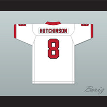 Load image into Gallery viewer, Aidan Hutchinson 8 Divine Child High School Falcons White Football Jersey 2