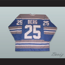 Load image into Gallery viewer, Aki Berg 25 Edmonton Roadrunners Light Blue Hockey Jersey