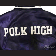 Load image into Gallery viewer, Al Bundy Polk High Navy Blue and White Lab Leather Varsity Letterman Jacket