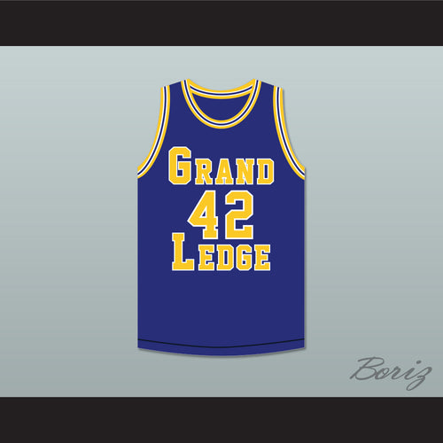 Al Horford 42 Grand Ledge High School Comets Navy Blue Basketball Jersey 2